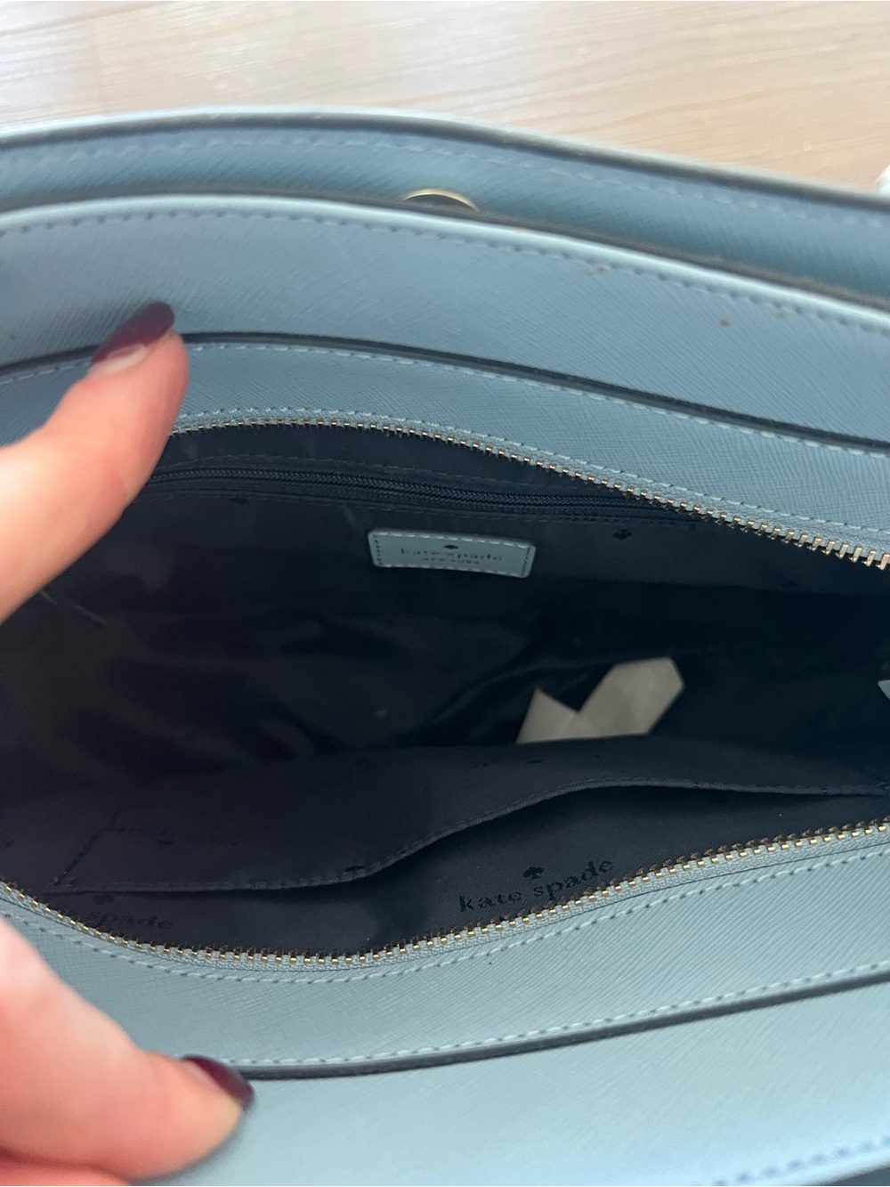NWT Kate Spade Shoulder bag in light blue - Picture 6 of 6